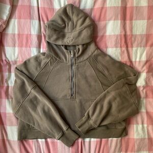 Lululemon Cropped Scuba Hoodie in Khahi